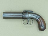 Circa 1856 Manhattan Firearms Co. 6-Barrel Double-Action Pepperbox in .28 Caliber
** 100% Original & Fully Operational ** - 1 of 24