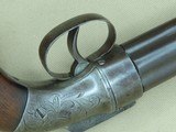 Circa 1856 Manhattan Firearms Co. 6-Barrel Double-Action Pepperbox in .28 Caliber
** 100% Original & Fully Operational ** - 22 of 24
