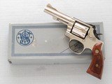 Smith & Wesson Model 15 Combat Masterpiecre, Nickel, Cal. .38 Special - 1 of 14