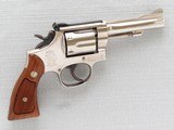 Smith & Wesson Model 15 Combat Masterpiecre, Nickel, Cal. .38 Special - 3 of 14