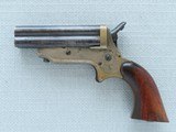 1860's Civil War Period C. Sharps & Co. Model 2C 4-Barrel Pepperbox in .30 Sharps Rimfire**100% Original & Fully Functional! **SOLD**