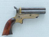 1860's Civil War Period C. Sharps & Co. Model 2C 4-Barrel Pepperbox in .30 Sharps Rimfire
**100% Original & Fully Functional! **SOLD** - 5 of 25