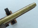 Antique British Martial .69 Caliber Thomas Ketland & Co. Flintlock Belt Pistol w/ Brass Barrel - 13 of 24