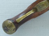 Antique British Martial .69 Caliber Thomas Ketland & Co. Flintlock Belt Pistol w/ Brass Barrel - 15 of 24