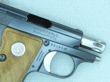 1964 Vintage Colt Junior Pistol in .25 ACP w/ Box, Manual, Extra Mag, Etc.
** UNFIRED & MINT! **SOLD** - 21 of 25