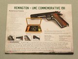 Remington-UMC Commemorative 1911, Cal. .45 ACP, Manufactured in 2014**SOLD** - 8 of 11