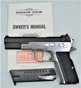 BREN TEN MARKSMAN .45 ACP WITH FACTORY BOX, OWNERS MANUAL, & EXTRA MAGAZINE
** RARE Gun! ** SOLD - 1 of 21