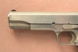 1989 Vintage Stainless Steel Colt Mk.IV Series 80 Government Model .45 ACP - 4 of 17