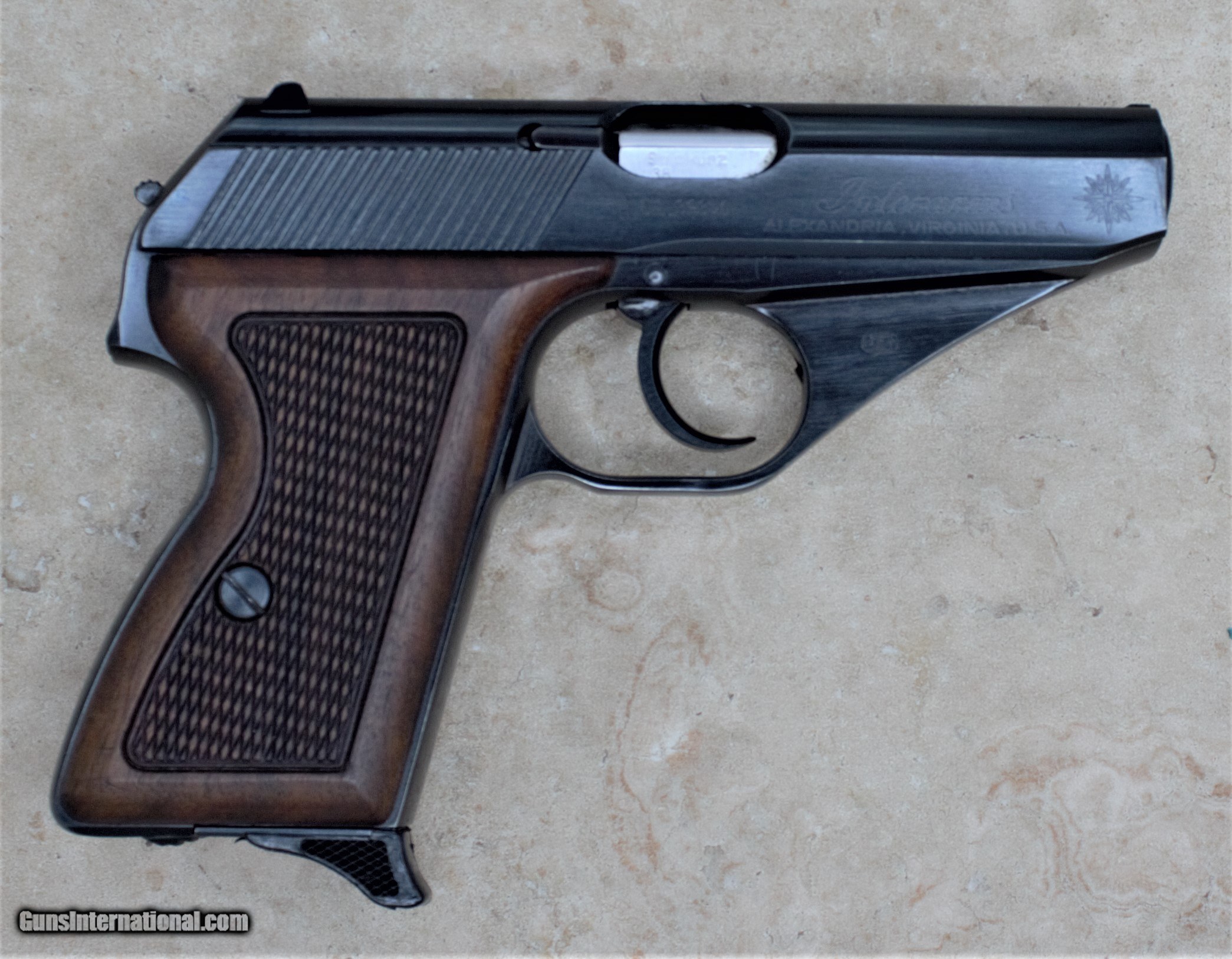 MAUSER HSC POST WAR .380 ACP WITH BOX, PAPERWORK AND EXTRA MAGAZINE ...