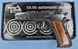 TANFOGLIO TA90 IN 9MM, 15 ROUND MAG, DOUBLE ACTION WITH MATCHING BOX - 1 of 21