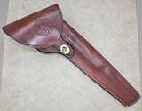 BIANCHI 9-1/2 LEATHER HOLSTER FOR A RUGER SUPER SINGLE SIX REVOLVER
**NICE** - 1 of 4