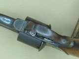 Antique Civil War Period French Javelle Et Guichard 11mm Pinfire Revolver
** Very Unique & Interesting Design ** - 18 of 25