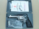 2009 Ruger High Gloss Stainless New Vaquero Revolver in .357 Magnum w/ 4 & 5/8ths" Inch Barrel, Box, Manuals, Etc.
* Beautiful Example * SOLD - 23 of 25