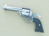 2009 Ruger High Gloss Stainless New Vaquero Revolver in .357 Magnum w/ 4 & 5/8ths" Inch Barrel, Box, Manuals, Etc.
* Beautiful Example * SOLD - 22 of 25