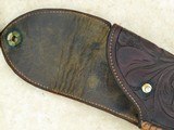Heiser Holster, Beautifuly Tooled and Lined for Colt Pre-Woodsman 6 5/8 " - 7 of 9