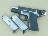 1993 Smith & Wesson 3.5" Model 3566 Performance Center Pistol in .356 TSW w/ Original Box, Etc. ** MINTY & Rare 1 of 200 Mfg.!! ** SOLD - 21 of 25