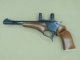 1989 Vintage Thompson Center Contender in .22 LR w/ Leupold 1" Scope Rings/Mount
** Extremely Clean Example ** SOLD - 1 of 23
