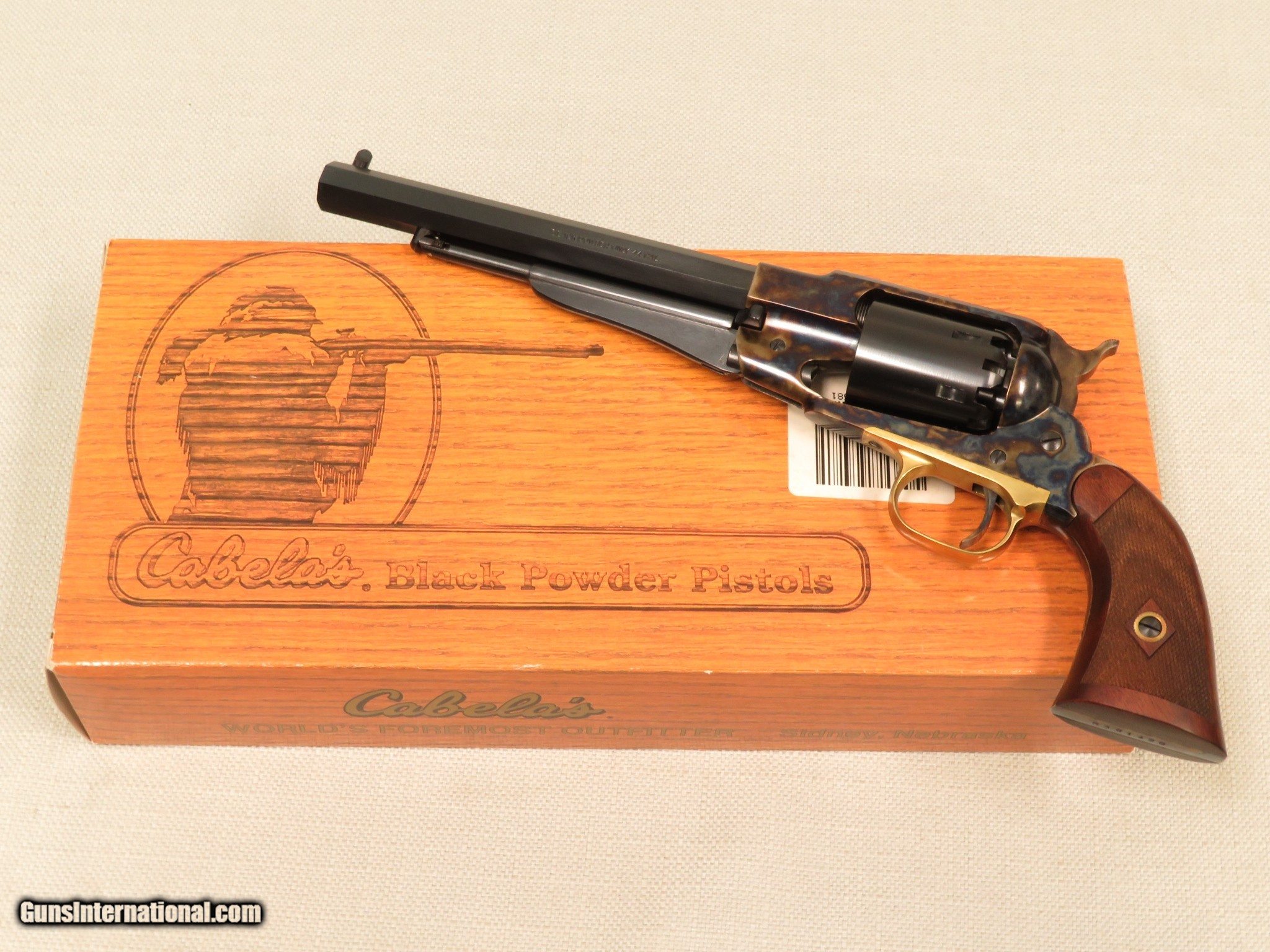 Cabela S F Lli Pietta New Model Army Remington Percussion Sold
