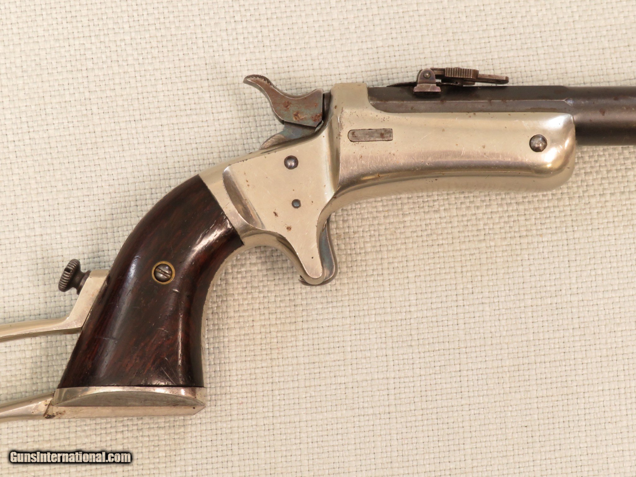 J. Stevens Pocket Rifle with Skeleton Stock, Cal. .22 LR SOLD