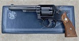 SMITH AND WESSON MODEL 10-5 MANUFACTURED IN 1970 WITH MATCHING BOX AND PAPERWORK 38 SPL SOLD - 1 of 16