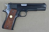 COLT GOVERNMENT MODEL MK IV SERIES 70 .38 SUPER MFG 1982 MINT WITH BOX SOLD - 1 of 11