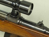 1947 CZ BRNO Model 22F Mannlicher Rifle in 7mm Mauser w/ Double Claw Mounted Optikotechna 4X Scope** Handsome & Classy Vintage Rifle **SOLD** - 24 of 25