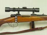 1947 CZ BRNO Model 22F Mannlicher Rifle in 7mm Mauser w/ Double Claw Mounted Optikotechna 4X Scope** Handsome & Classy Vintage Rifle **SOLD** - 3 of 25