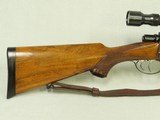 1947 CZ BRNO Model 22F Mannlicher Rifle in 7mm Mauser w/ Double Claw Mounted Optikotechna 4X Scope** Handsome & Classy Vintage Rifle **SOLD** - 2 of 25