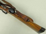 1947 CZ BRNO Model 22F Mannlicher Rifle in 7mm Mauser w/ Double Claw Mounted Optikotechna 4X Scope** Handsome & Classy Vintage Rifle **SOLD** - 20 of 25