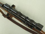 1947 CZ BRNO Model 22F Mannlicher Rifle in 7mm Mauser w/ Double Claw Mounted Optikotechna 4X Scope** Handsome & Classy Vintage Rifle **SOLD** - 14 of 25