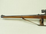 1947 CZ BRNO Model 22F Mannlicher Rifle in 7mm Mauser w/ Double Claw Mounted Optikotechna 4X Scope** Handsome & Classy Vintage Rifle **SOLD** - 9 of 25