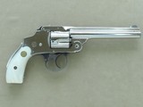 Antique Smith & Wesson Safety Hammerless .38 S&W w/ 5" Inch Barrel & Factory Pearl Grips
* Beautiful All-Original 3rd Model * SOLD* - 1 of 25