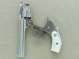 Antique Smith & Wesson Safety Hammerless .38 S&W w/ 5" Inch Barrel & Factory Pearl Grips
* Beautiful All-Original 3rd Model * SOLD* - 21 of 25