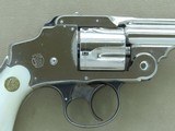 Antique Smith & Wesson Safety Hammerless .38 S&W w/ 5" Inch Barrel & Factory Pearl Grips
* Beautiful All-Original 3rd Model * SOLD* - 3 of 25