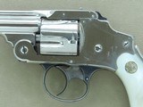 Antique Smith & Wesson Safety Hammerless .38 S&W w/ 5" Inch Barrel & Factory Pearl Grips
* Beautiful All-Original 3rd Model * SOLD* - 7 of 25