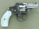 Smith & Wesson Bicycle Model .32 Safety Hammerless Revolver w/ Pearl Grips
** Scarce Bicyclist Model! * - 1 of 22
