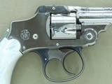 Smith & Wesson Bicycle Model .32 Safety Hammerless Revolver w/ Pearl Grips
** Scarce Bicyclist Model! * - 3 of 22