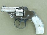 Smith & Wesson Bicycle Model .32 Safety Hammerless Revolver w/ Pearl Grips
** Scarce Bicyclist Model! * - 5 of 22