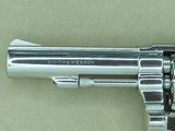 1971 Vintage Nickel Smith & Wesson 10-6 .38 Military & Police Model w/ 4" Heavy Barrel, Box, Ppwrk, Etc.
* MINT & UNFIRED! *SOLD** - 11 of 25