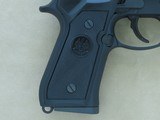 1993 Vintage Beretta Model 92 FS 9mm Pistol w/ Box, Manual, & Extra Mag
** Exceptionally Clean & Lightly Used ** - 8 of 25