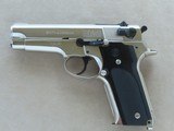 1977 Vintage Nickel Smith & Wesson Model 59 9mm Pistol w/ Original Box, Extra Mag & Cleaning Kit
** Spectacular Example ** SOLD - 3 of 25