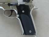 1977 Vintage Nickel Smith & Wesson Model 59 9mm Pistol w/ Original Box, Extra Mag & Cleaning Kit
** Spectacular Example ** SOLD - 4 of 25