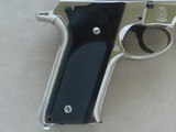 1977 Vintage Nickel Smith & Wesson Model 59 9mm Pistol w/ Original Box, Extra Mag & Cleaning Kit
** Spectacular Example ** SOLD - 8 of 25