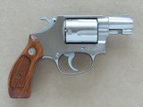 1969 Vintage Smith & Wesson Model 60 Stainless Chiefs Special .38 Spl. Revolver w/ Original Box, Manual, Etc.
* Excellent Condition & Complete! *SOLD - 7 of 25