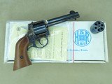 1980 Harrington & Richardson Model 676 Convertible .22 LR/Mag Revolver w/ Box, Manual, Etc.
** FLAT MINT & UNFIRED! **
SOLD - 1 of 25