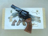 1980-81 Dan Wesson Model 22-V .22 LR Revolver w/ Box, Manual, Tools, Paperwork, Etc.
** Excellent Condition Overall ** SOLD - 1 of 25