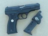 1993 Vintage Colt All-American Model 2000 9mm DAO Semi-Auto Pistol w/ 2 Factory Magzines & Loader
SOLD - 1 of 25