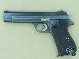 1968 Swiss Military Sig P49 9mm Pistol w/ Original Swiss Military Holster
** Excellent All-Original Example ** SOLD - 5 of 25