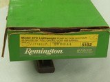 1980 Remington 870 Lightweight Wingmaster 20 Ga. Shotgun w/ Box, Hang Tag, & Manual
** FLAT MINT & NEVER EVEN PUT TOGETHER! ** SOLD - 2 of 25