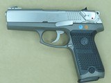 1994 1st Year Production Stainless Ruger P94 9mm Pistol w/ Boxes, Manual, 2 15-Rd Magazines, Etc.
** FLAT MINT & Unfired! ** SOLD - 5 of 25
